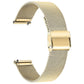 Milanese Buckle Fine Mesh Stainless Steel Watch Band, 14mm