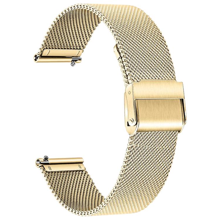 Milanese Buckle Fine Mesh Stainless Steel Watch Band, 14mm