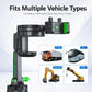 Car Dashboard / Windshield Suction Cup Phone and Water Cup Holder, Extension Rod, Short Rod