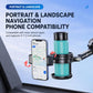 Car Dashboard / Windshield Suction Cup Phone and Water Cup Holder, Extension Rod, Short Rod