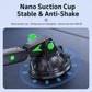 Car Dashboard / Windshield Suction Cup Phone and Water Cup Holder, Extension Rod, Short Rod