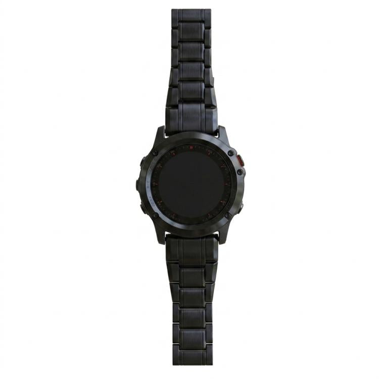 Five Beads Titanium Alloy Quick Release Watch Band, For Garmin 22mm, For Garmin 26mm