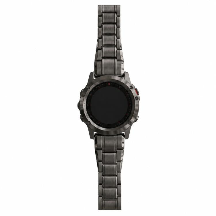 Five Beads Titanium Alloy Quick Release Watch Band, For Garmin 22mm, For Garmin 26mm