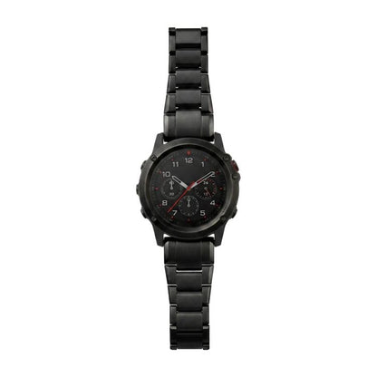 Three Beads Titanium Alloy Quick Release Watch Band, For Garmin 22mm, For Garmin 26mm