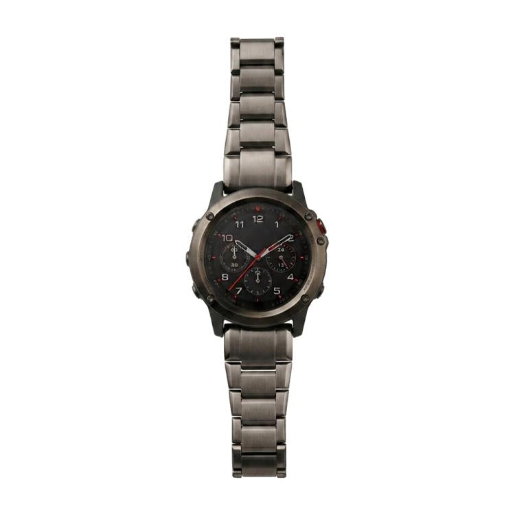 Three Beads Titanium Alloy Quick Release Watch Band, For Garmin 22mm, For Garmin 26mm