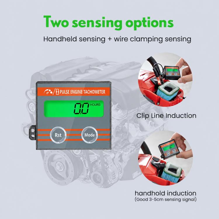 ZSB-03BL Motorcycle Tachometer Lawnmower Speedometer