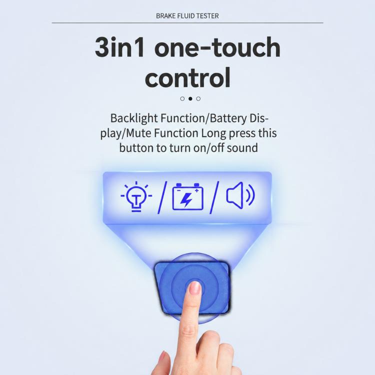 Digital Display Car Brake Fluid Tester Brake Fluid Water Content Tester