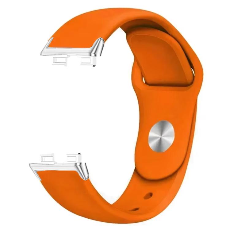 Reverse Buckle Solid Color Silicone Watch Band, For Honor Band 11 / Band 11 Pro