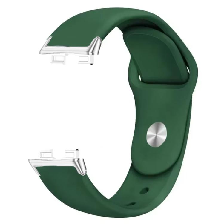 Reverse Buckle Solid Color Silicone Watch Band, For Honor Band 11 / Band 11 Pro