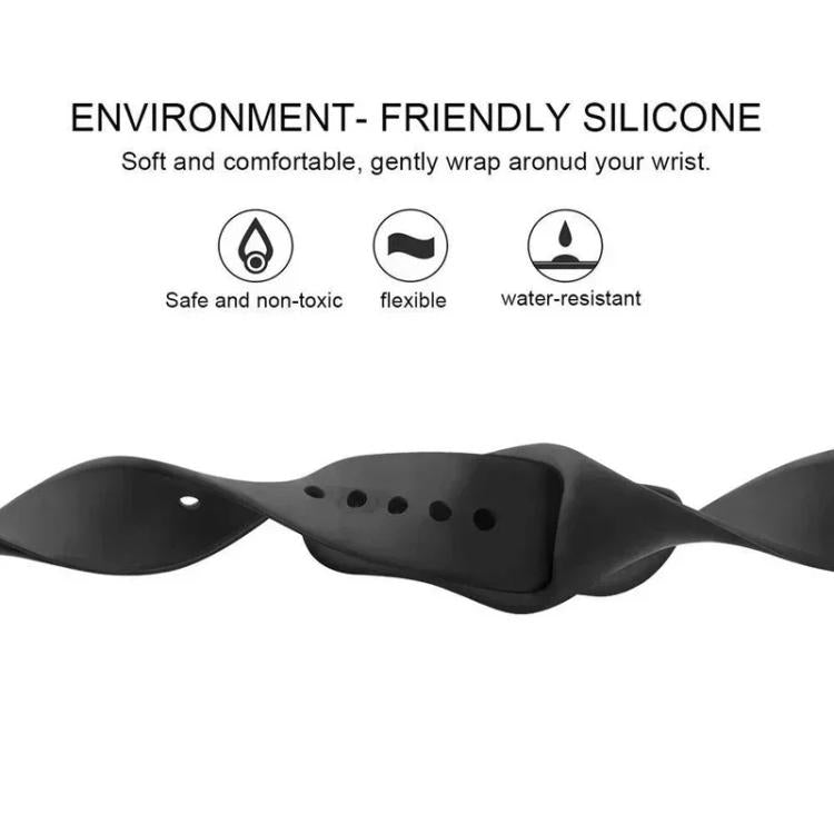 Reverse Buckle Solid Color Silicone Watch Band, For Honor Band 11 / Band 11 Pro