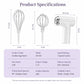 Mini Electric Milk Frother & Cream Whisk