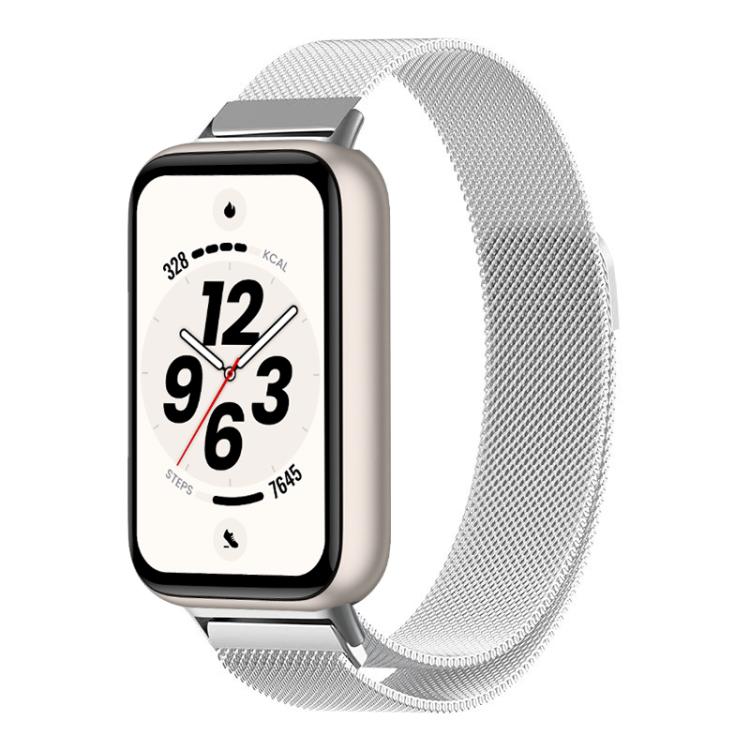 Milanese Magnetic Stainless Steel Watch Band, For Honor Band 11 / Band 11 Pro