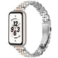 Slim Seven Beads Folding Clasp Stainless Steel Watch Band, For Honor Band 11 / Band 11 Pro