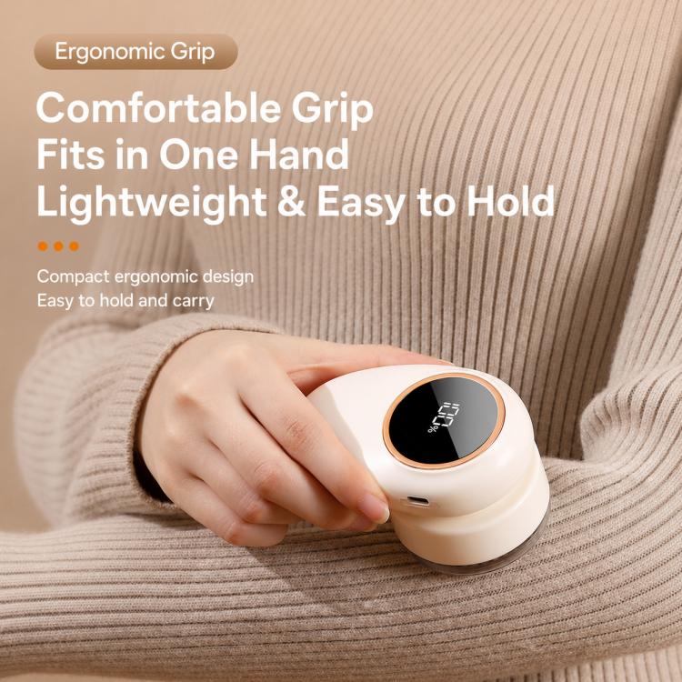 Electric Digital Display Fabric Sweater Shaver
