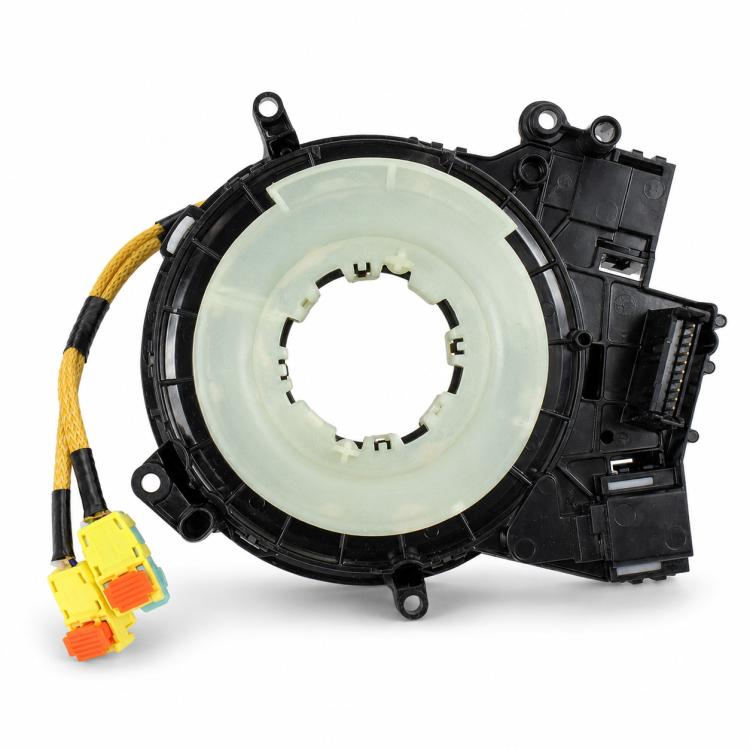 Steering wheel airbag clock spring spiral cable with light center ring and wiring plugs