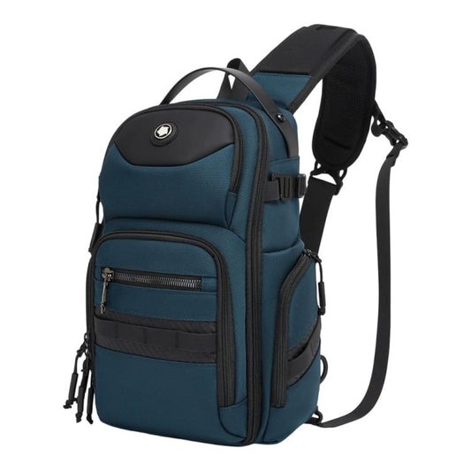 OZUKO Men 11L Large Capacity Outdoor Techwear Commuter Crossbody Chest Bag