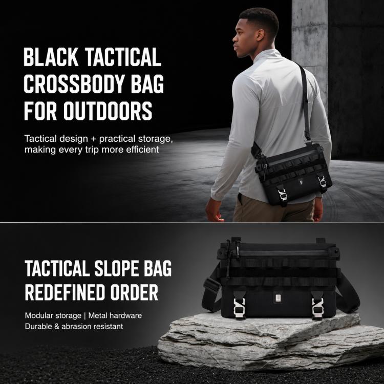 OZUKO Multifunctional Outdoor Portable Storage Commuter Shoulder Bag