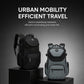 OZUKO Men Business Laptop Bag Large Capacity Techwear Commuter Backpack