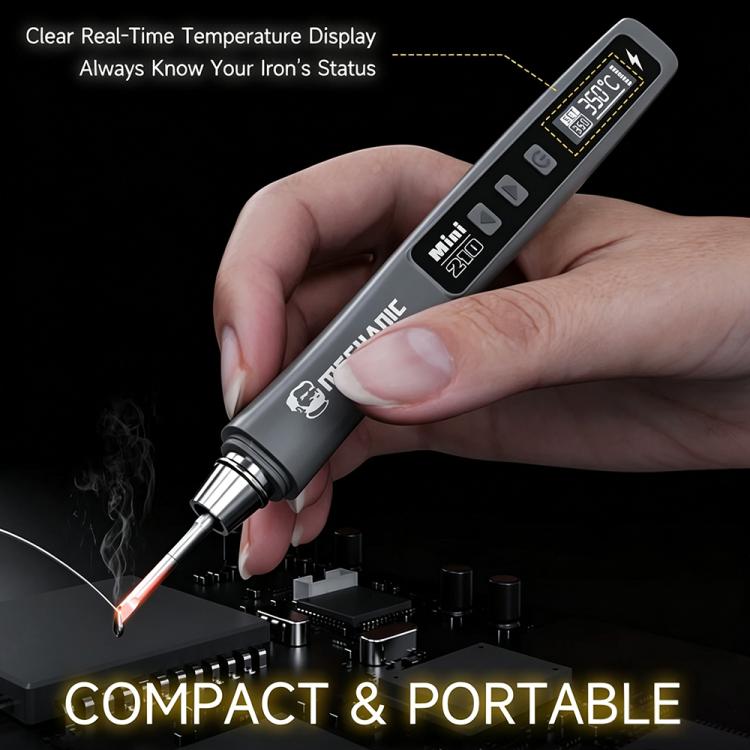 MECHANIC Mini 210 Portable 40W High-Power Smart Electric Soldering Iron