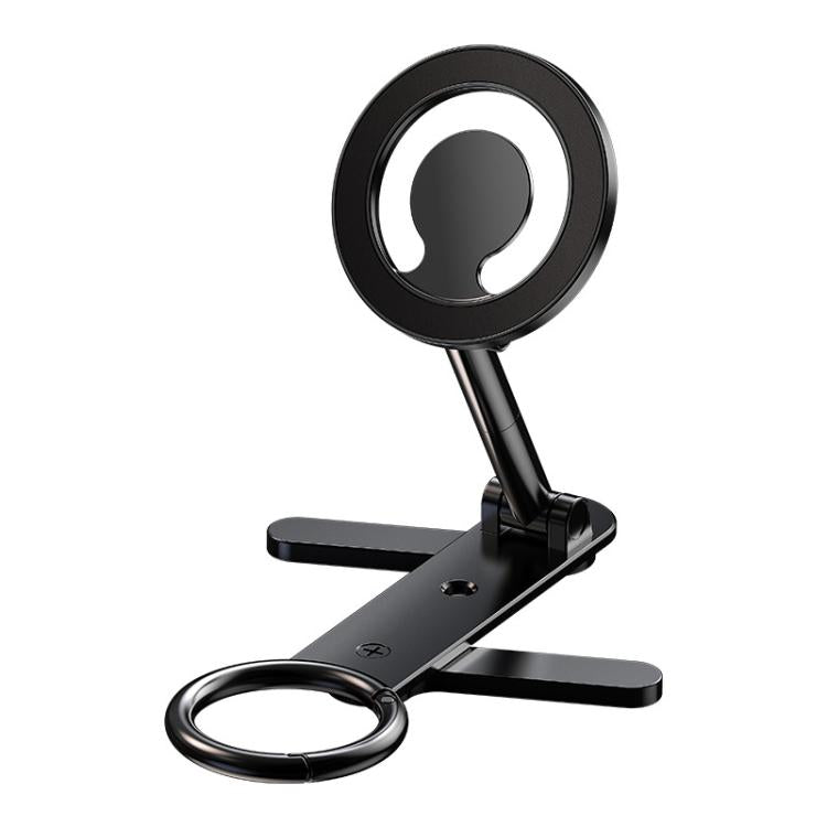 D73-1 360 Degree Rotating Foldable Double-Sided Magnetic Phone Holder for All-Scene Use