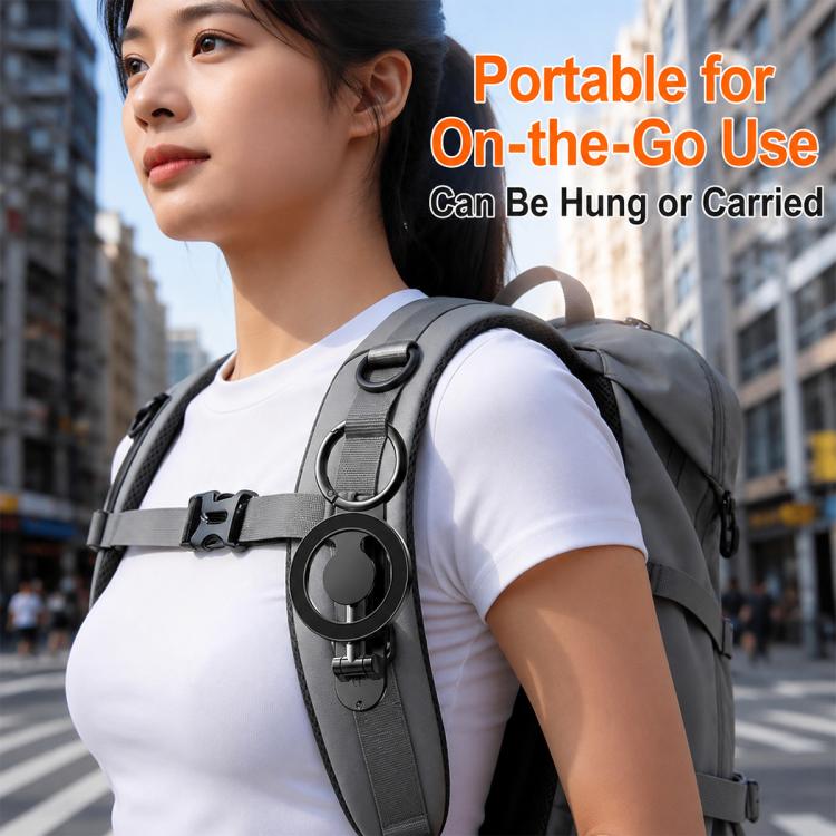 D73-1 360 Degree Rotating Foldable Double-Sided Magnetic Phone Holder for All-Scene Use