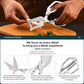 LsCook Multifunctional 3Cr13 Stainless Steel Kitchen Poultry Shears, Kitchen Poultry Shears