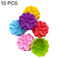 10 PCS/Pack High-Temperature Flower Silicone Mold