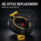 Steering wheel airbag clock spring spiral cable with yellow plug and red lock