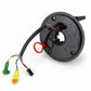 Mercedes-Benz steering wheel clock spring spiral cable, black circular housing with harness
