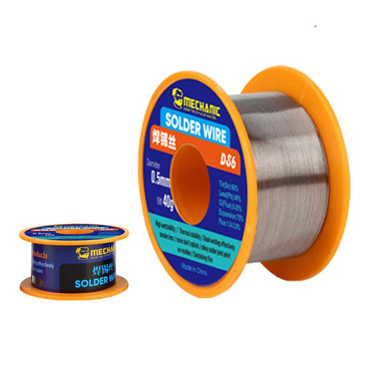 MECHANIC DS6 Has Leaded Solder Wire, 0.3mm, 0.4mm, 0.5mm, 0.6mm, 0.8mm