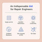 Solder wire benefits infographic card with icons and performance highlights