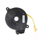 Car steering wheel clock spring rear cover with yellow wiring pigtail connector
