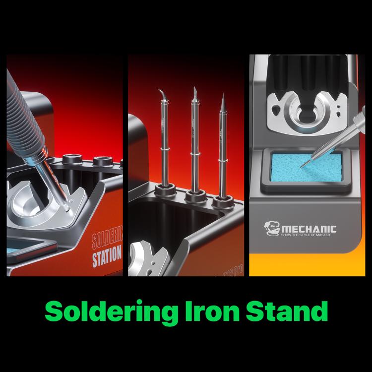 MECHANIC T12 Pro Max 120W PID Intelligent Temperature Control Soldering Station, EU Plug, US Plug