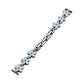 xDfind Sun Petal Metal Watch Band, For Garmin Lily