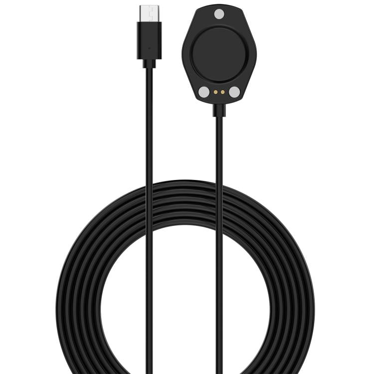 For Suunto Race 2 / Vertical 2 Watch Magnetic Charging Cable, 1M Length, Type-C, USB-A