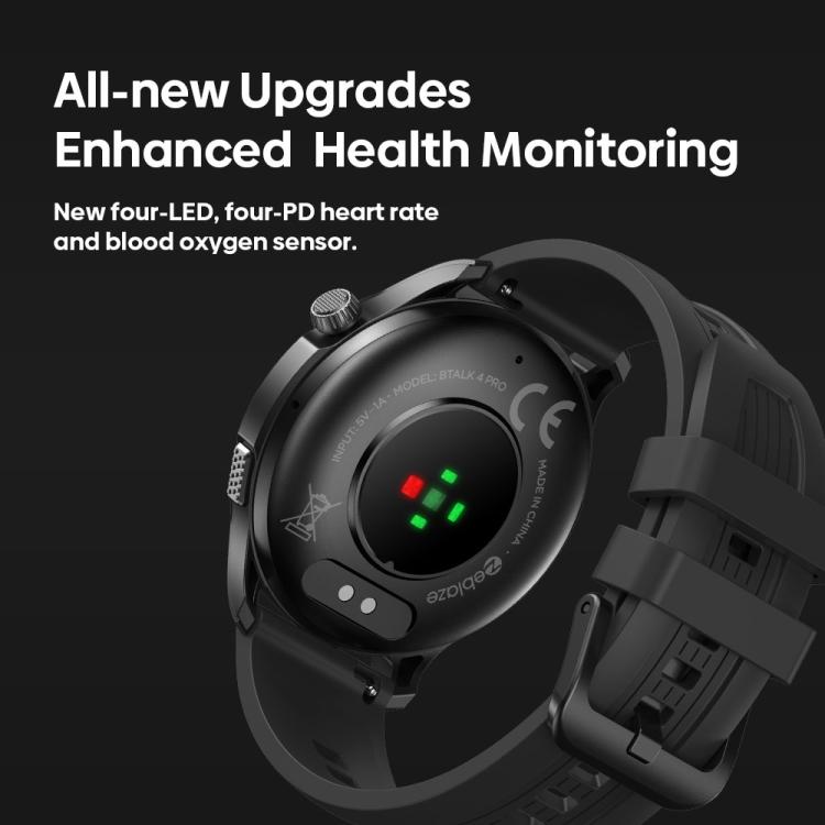 Zeblaze Btalk 4 Pro 1.43-inch AMOLED Screen Fitness & Wellness Smart Watch