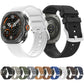 Solid Color Silicone Hybrid Vegan Leather Watch Band, For Galaxy Watch Ultra2 2026 / 2025 / 1 2024