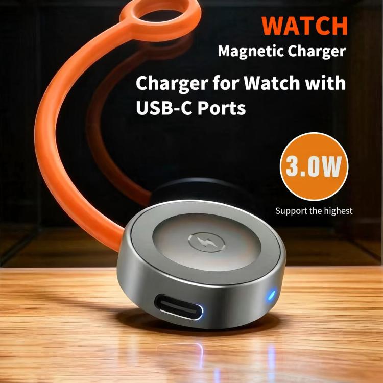 For Apple Watch / Samsung Watch Wireless Magnetic Charger