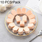 10 PCS/Pack Small-House Shaped Makeup Sponge Ultra-Soft Beauty Blender Puff