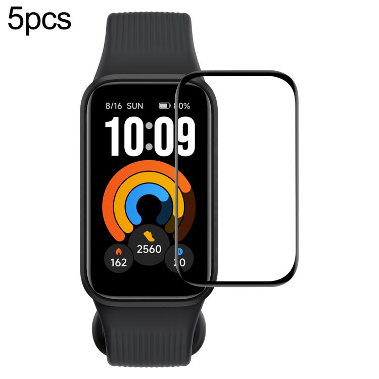 5 PCS/Pack xDfind Curved 3D Composite Material Soft Film Screen Protector, For Xiaomi Band 11 Active, For Redmi Watch 6 Active, For Xiaomi Watch S5 46mm