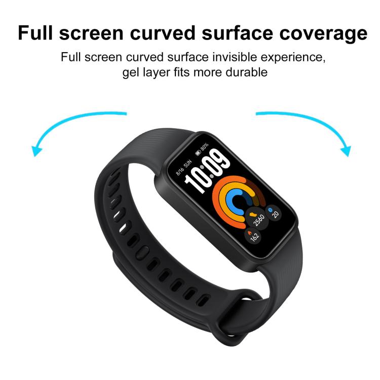 5 PCS/Pack xDfind Curved 3D Composite Material Soft Film Screen Protector, For Xiaomi Band 11 Active, For Redmi Watch 6 Active, For Xiaomi Watch S5 46mm