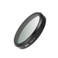 Black Mist 1/4 lens filter with clear pale glass and JSR 3 marking.