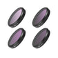 Set of four black ND lens filters: ND8, ND16, ND32, ND64 with JSR 3 labels.