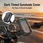 Motorcycle Shock-Absorbing Navigation Phone Holder with Protective Cover, Handlebar, Rearview Mirror