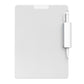 Magnetic whiteboard with attached magnetic stylus and smooth writing surface