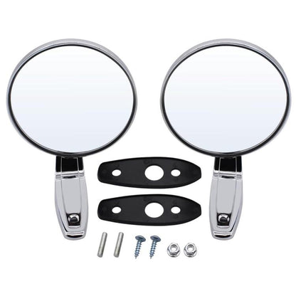 SF-QC-003 1 Pair Vintage Car Front Rearview Mirror