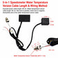 5-in-1 Motorcycle / Electric Bike Multifunctional Vehicle Speedometer with GPS Module, Air Temperature Version, Water Temperature Version