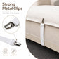 1 Pair Bed Sheet Anti-slip Fastener Clips