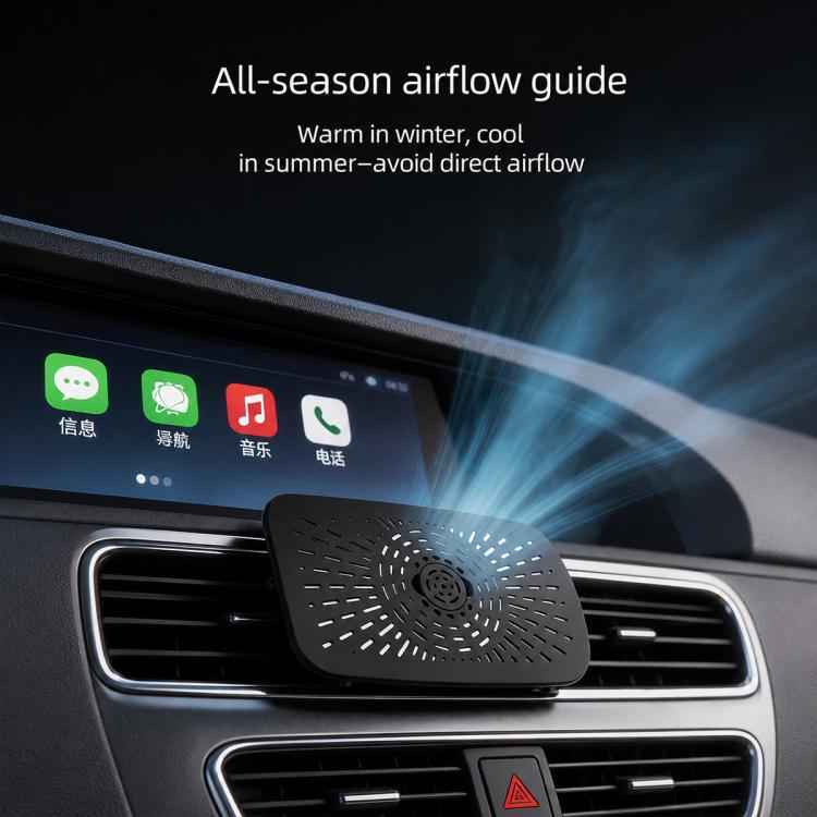 Car 360-degree Rotatable Air Conditioning Air Vent Wind Deflector