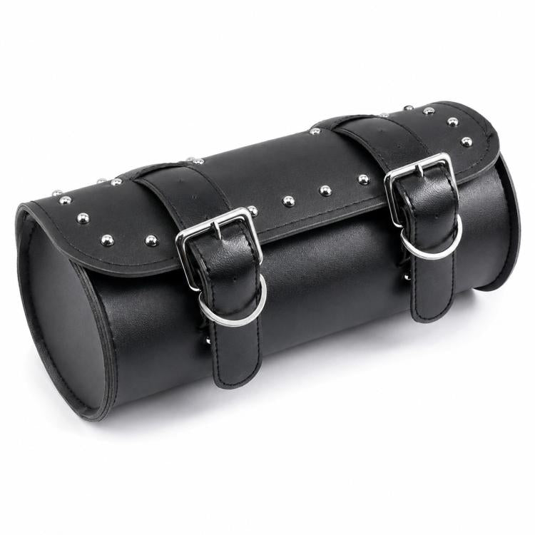 Vintage Leather Handlebar Hanging Bag for Motorcycles and Electric Bikes